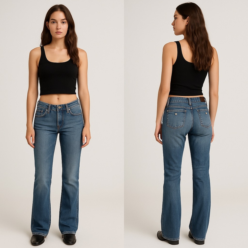Prada Vintage Straight Fit‎ Denim Jeans Sz. 31